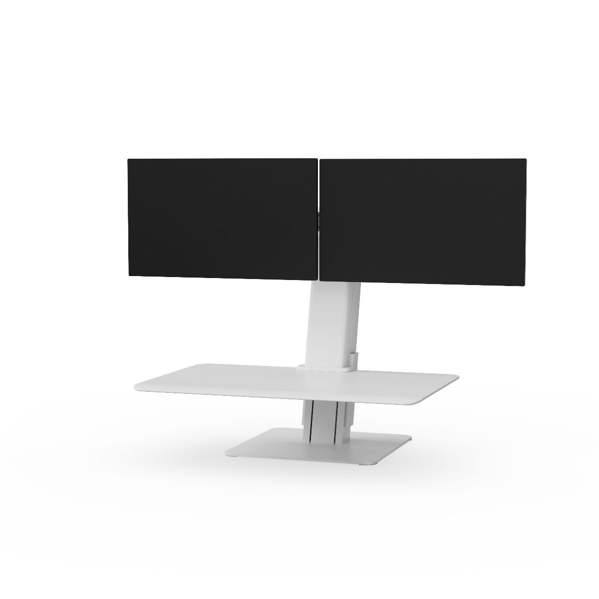 QuickStand Eco，双显示器，白色